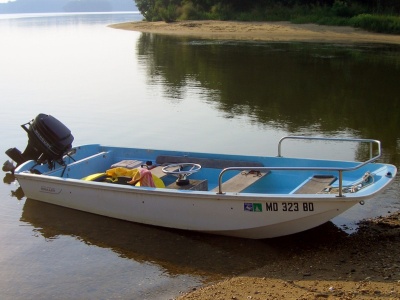 The Whaler on a Beach